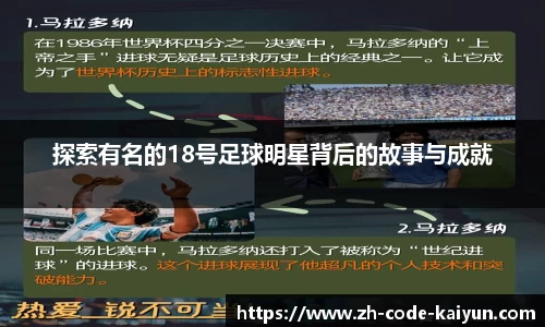探索有名的18号足球明星背后的故事与成就